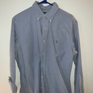 Ralph Lauren Blue Custom Fit Shirt